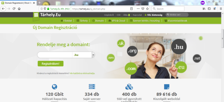 Domain név kereső